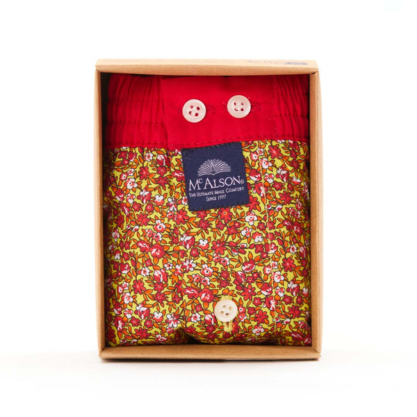 M5367 - Fleurs des champs rouge