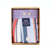 M5424 - Striped red & blue