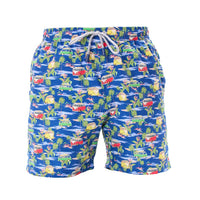 MS5321 - Van Tropical bleu marine