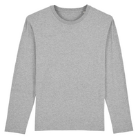 Manche longue gris chiné