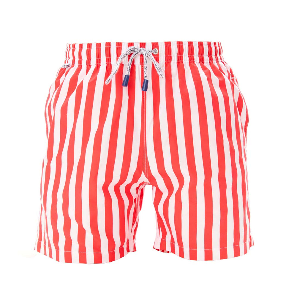 KMS5325 - Rayures cabana rouge