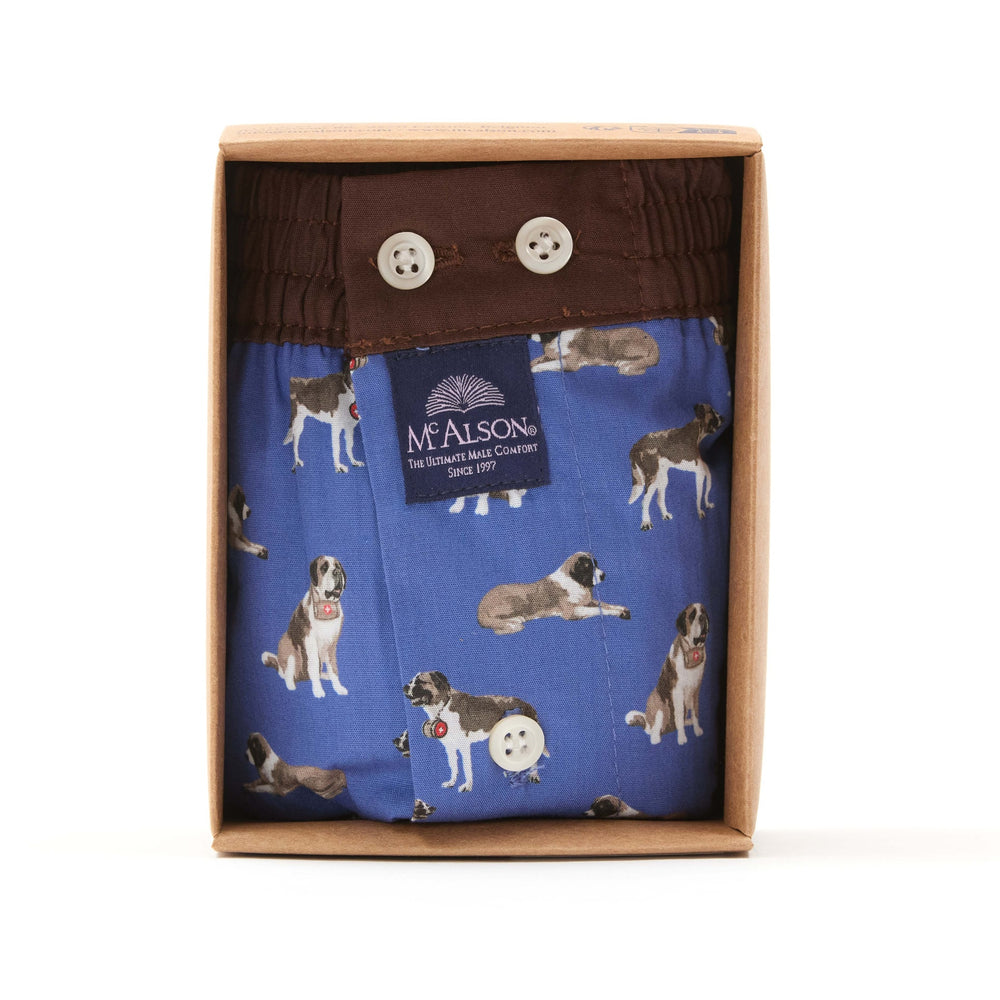 M5241 - Saint Bernard blue & brown