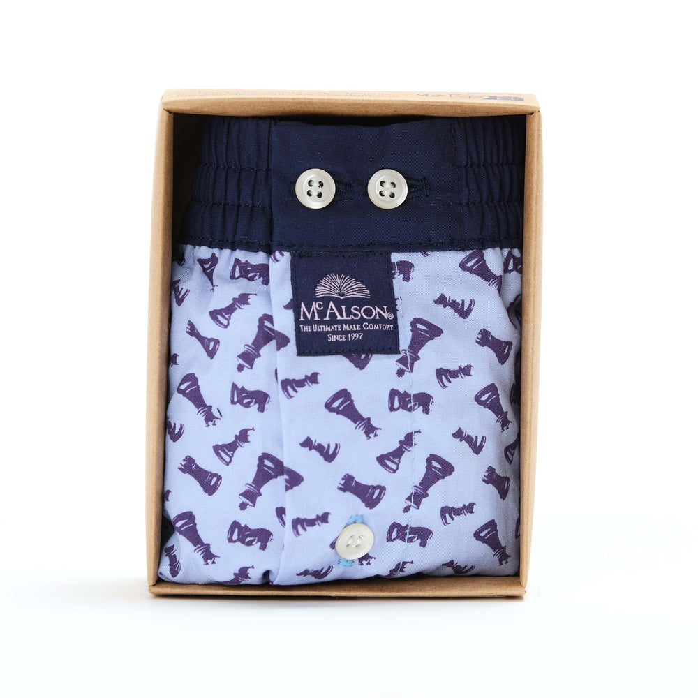 M5450 - Scacchi navy blu