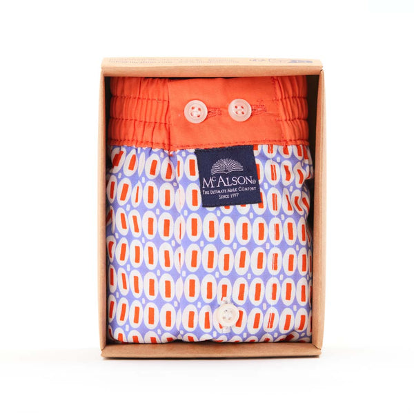 M5362 - Formes bleu & orange