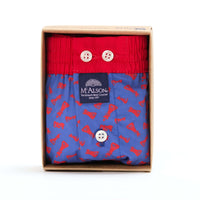 M5449 - Chess blue & red