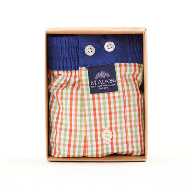 M5303 - Gingham rot & grün