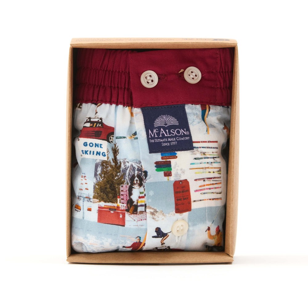 KM5260 - Après-ski bordeaux & gris