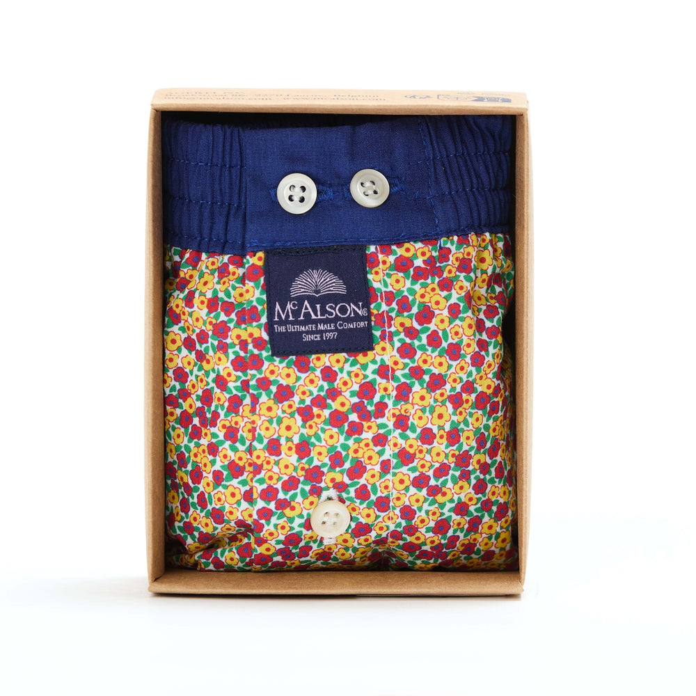 M5453 - Fiori di Campo giallo & rosso