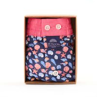 M5334 - Coquillages bleu marine