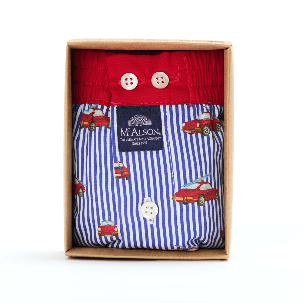 M5463 - Voiture de Luxe bleu & rouge