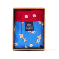 M5271 - "There is music in the air" blue - by David DeBusseré