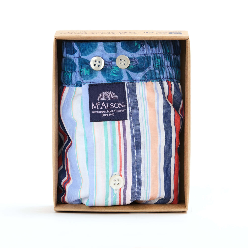 M5420 - Striped blue multi