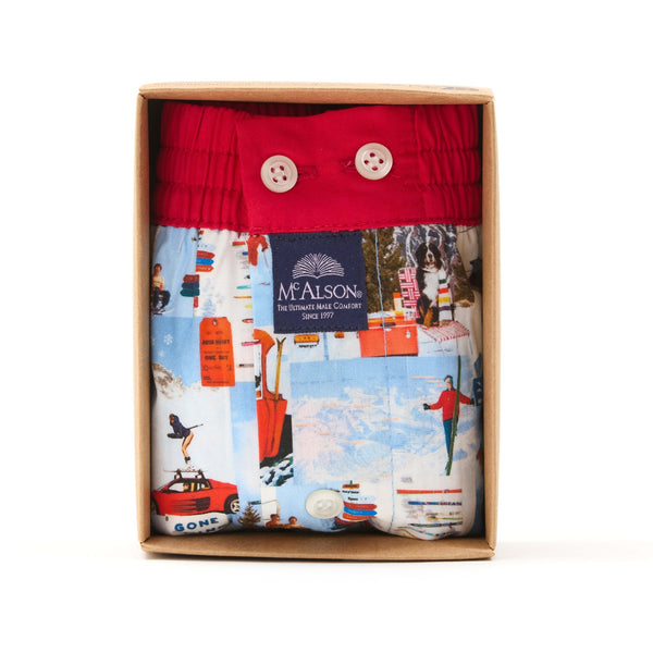 KM5259 - Après-ski light blue & red