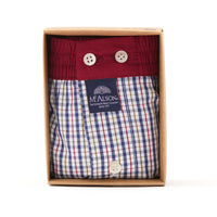 KM5201 - Gingham marine & bordeaux
