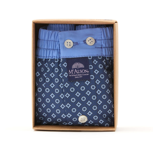 M5249 - Diamonds navy