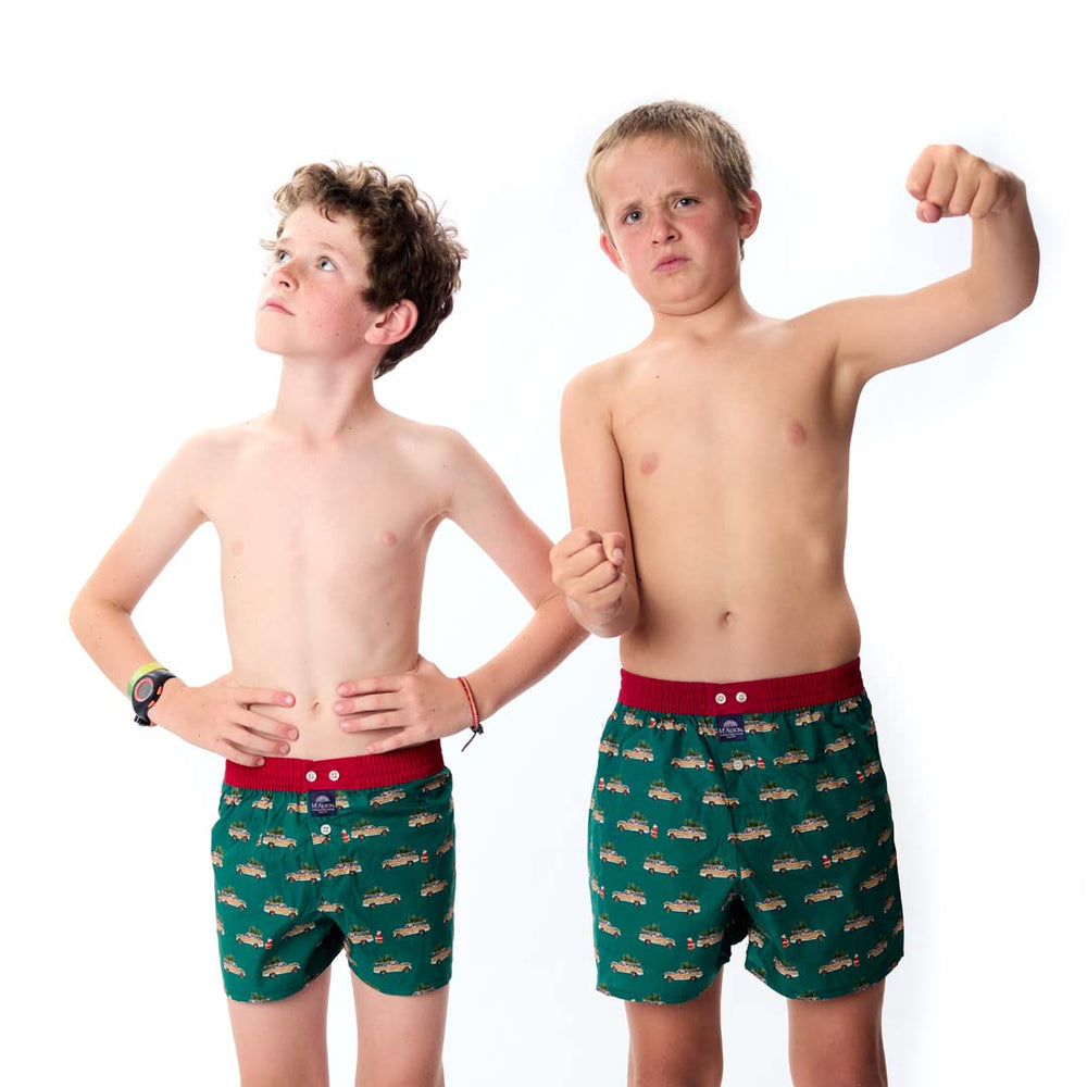 KM4897 - Santa car green