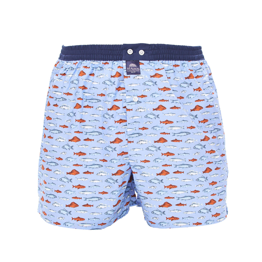 M3747 - Poissons bleu clair