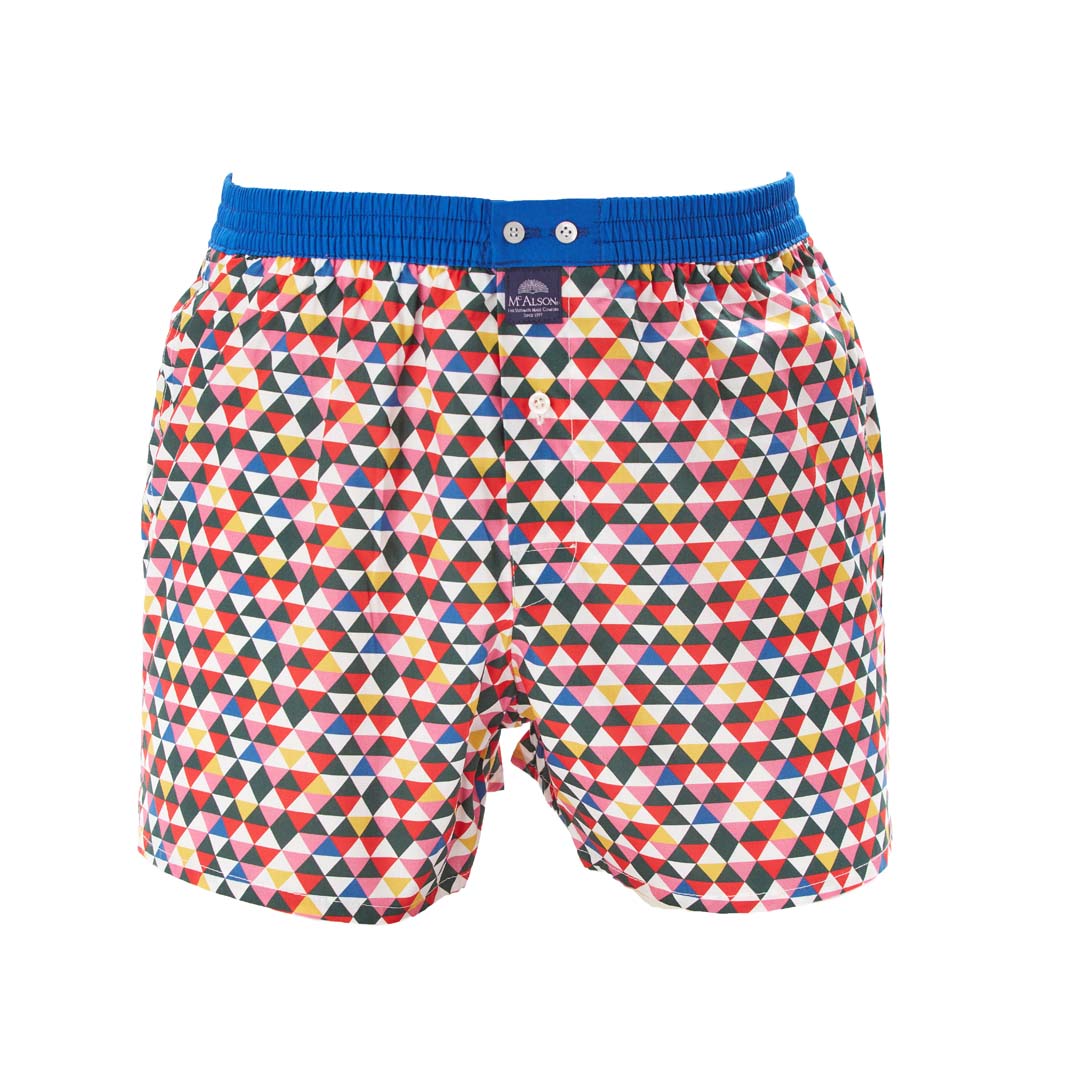 McAlson boxer short M4812 - Triangles red
