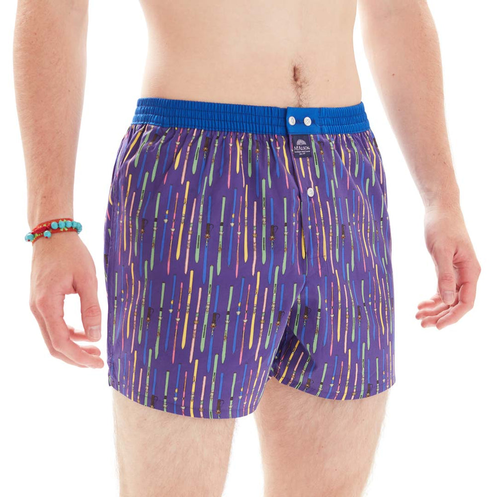 M4842 - Ski multicolor purple