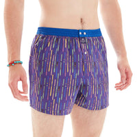 M4842 - Ski multicolor purple