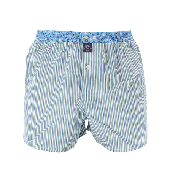 M4851 - Multicolore vert rayé