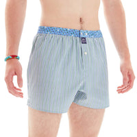 M4851 - Multicolore vert rayé