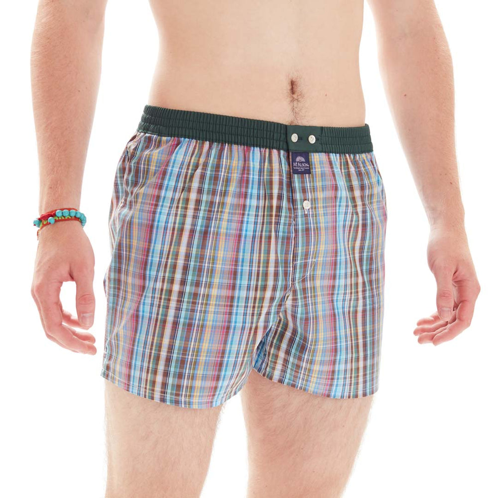 M4868 - Kariert braun