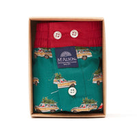 KM4897 - Santa car green