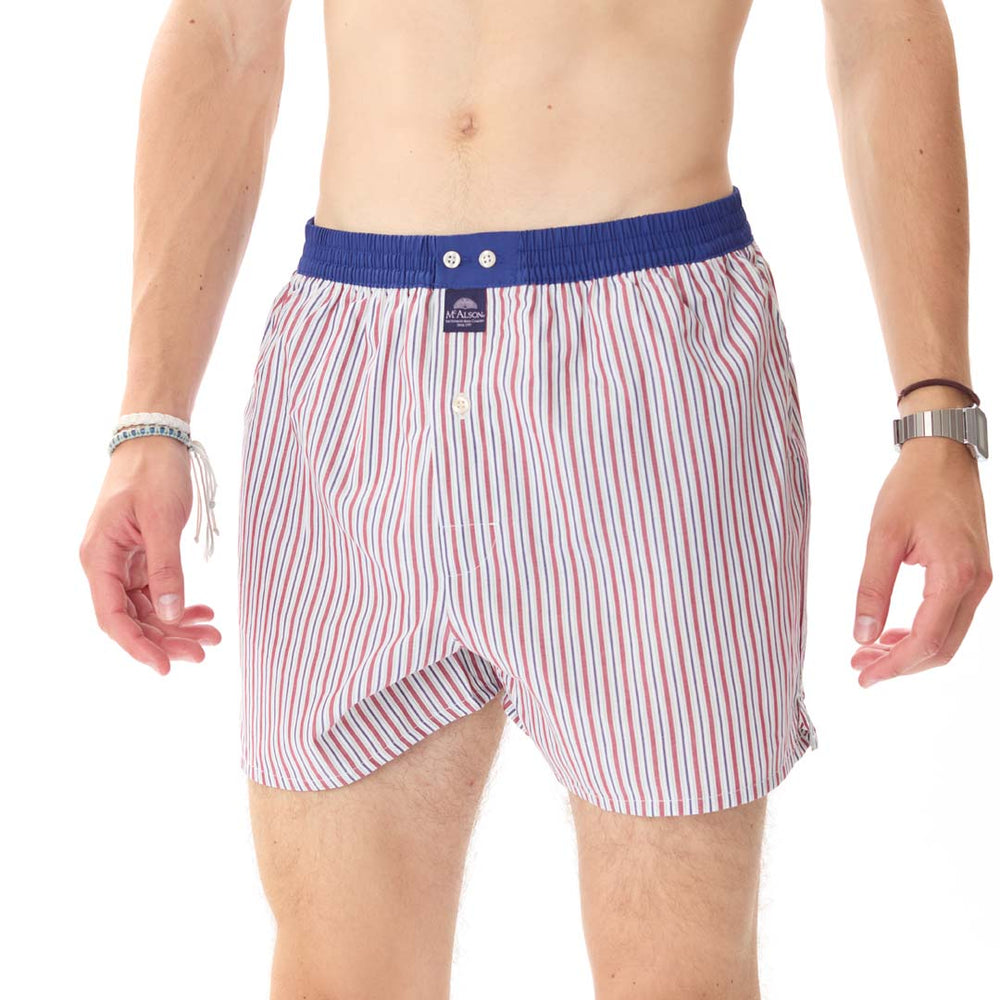 M5042 - Rayures bordeaux