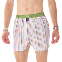 M5116 - A righe verde & blu