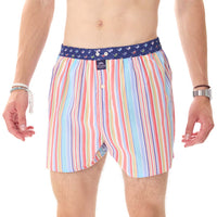 M5122 - Tartan rosso & turchese
