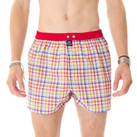 M5130 - Tartan Rot & orange