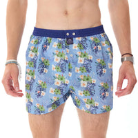 M5147 - Hawaiano blu chiaro