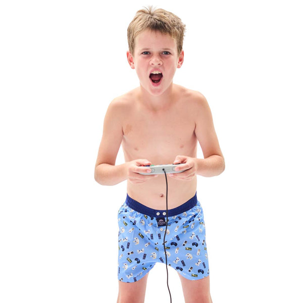 KM5235 - Consoles de jeux bleu clair