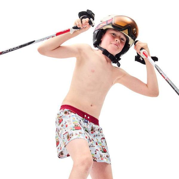 KM5260 - Après-ski bordeaux & gris