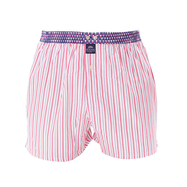 M5304 - Striped fuchsia & navy