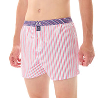 M5304 - A righe fucsia & blu marino