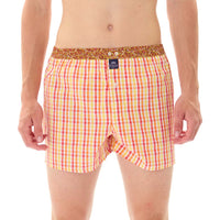 M5308 - Carreaux rouge, jaune & orange