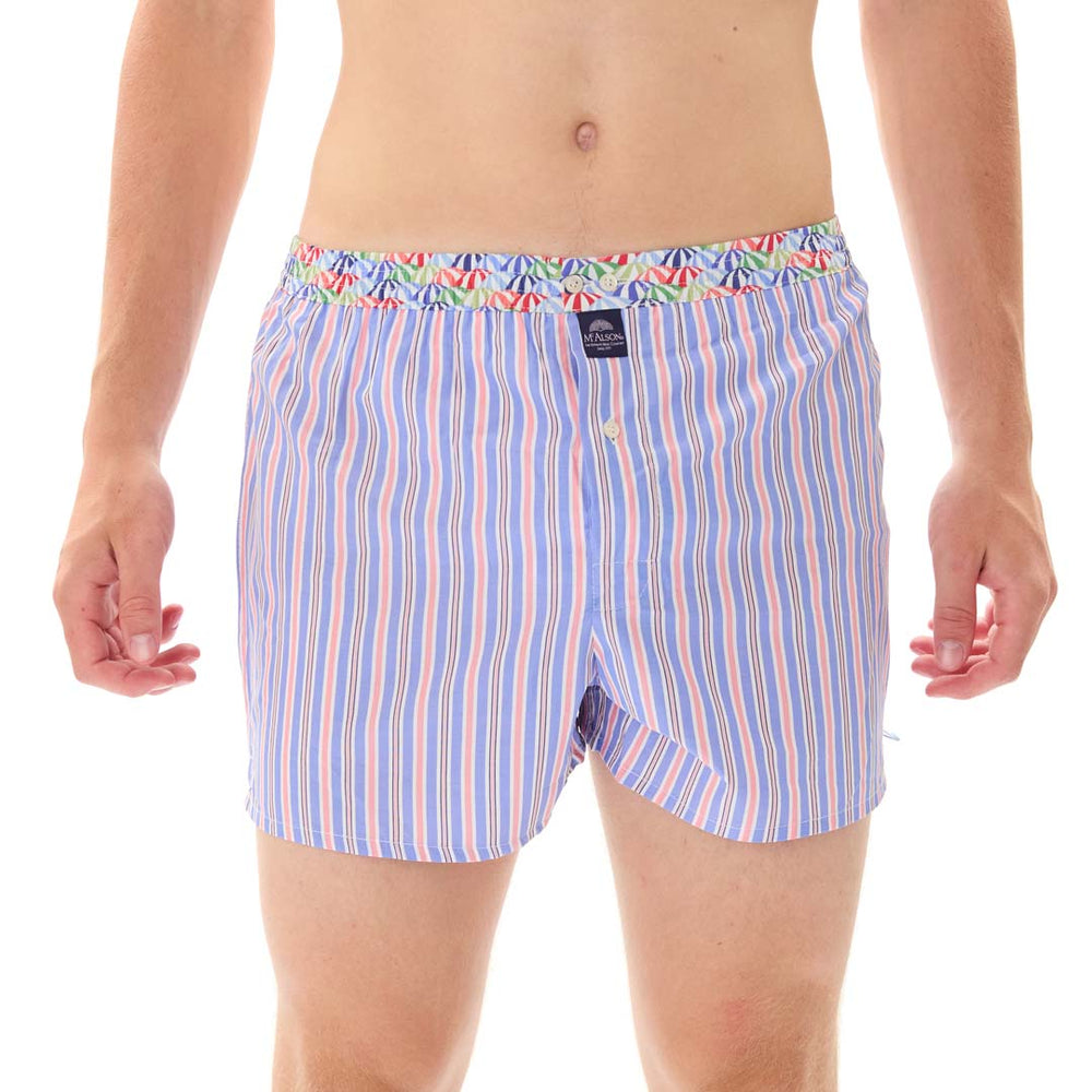 M5311 - rayé rose & bleu