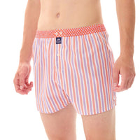 M5319 - A righe arancio & blu