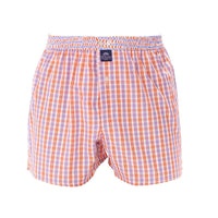 M5320 - Tartan orange & bleu