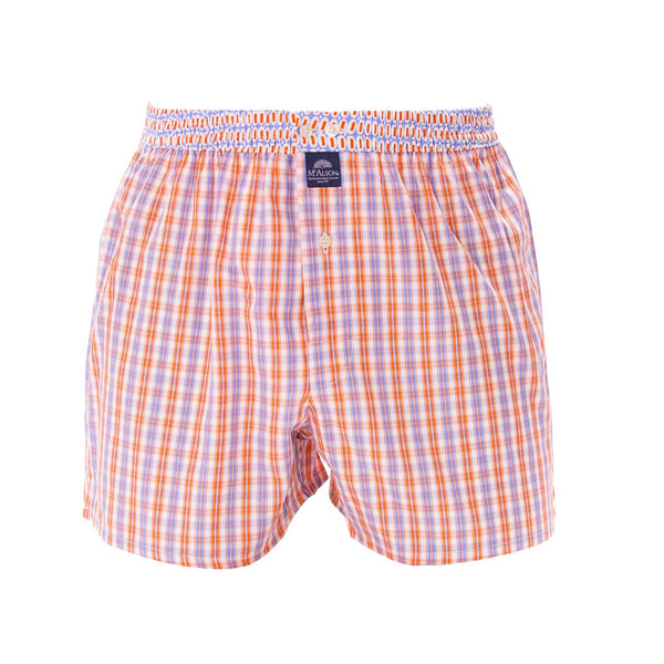 M5320 - Tartan orange & blue