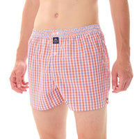 M5320 - Schottenkaro orange & blau