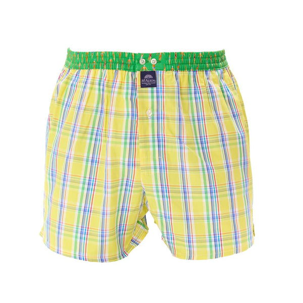 M5326 - Madras yellow multi