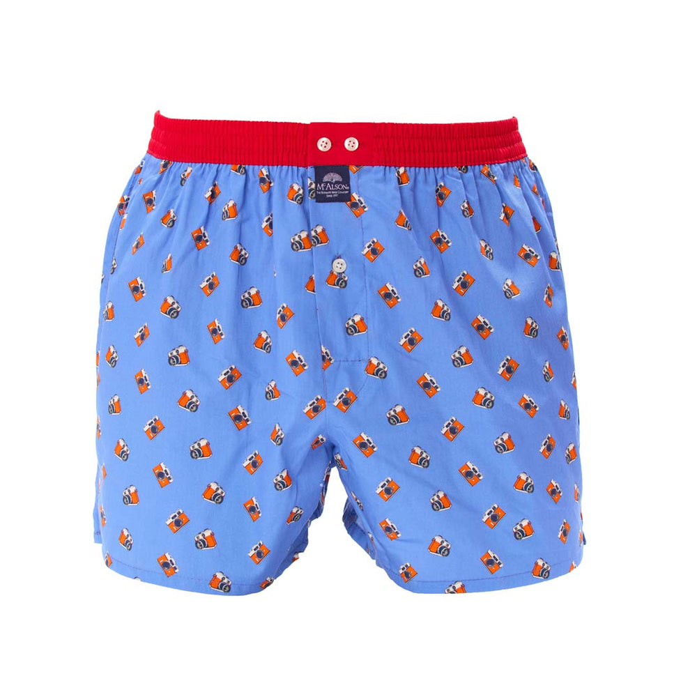 KM5341 - Oldtimer-Kamera blau