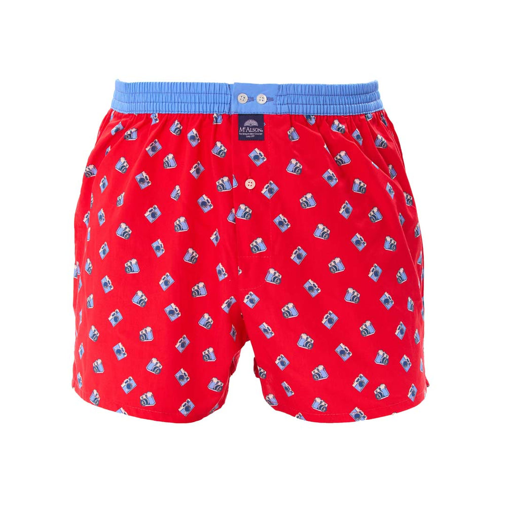 M5342 - Oldtimer-Kamera rot