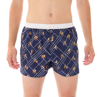 M5346 - Court de tennis bleu marine