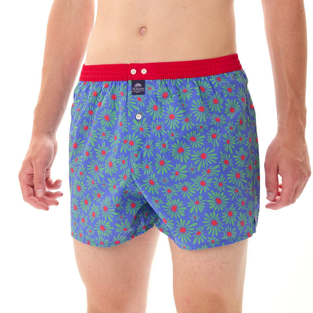 M5353 - Flower Power blau