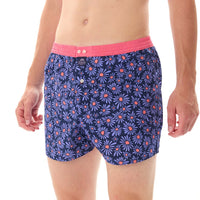M5355 - Flower Power blu marino