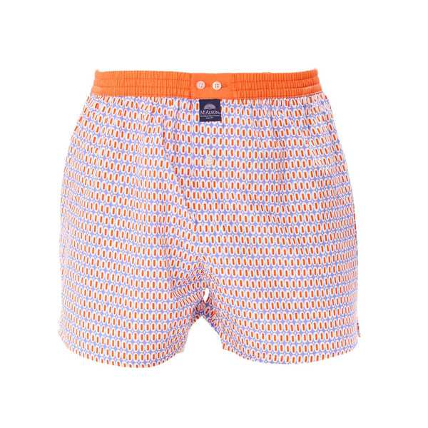 M5362 - Formes bleu & orange